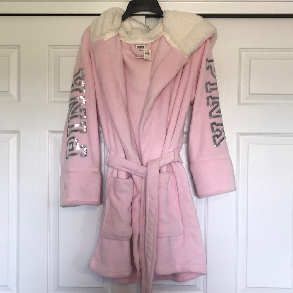 PINK bathrobe